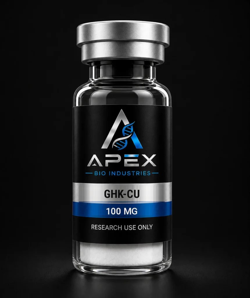 GHK-Cu 50 mg research peptide vial