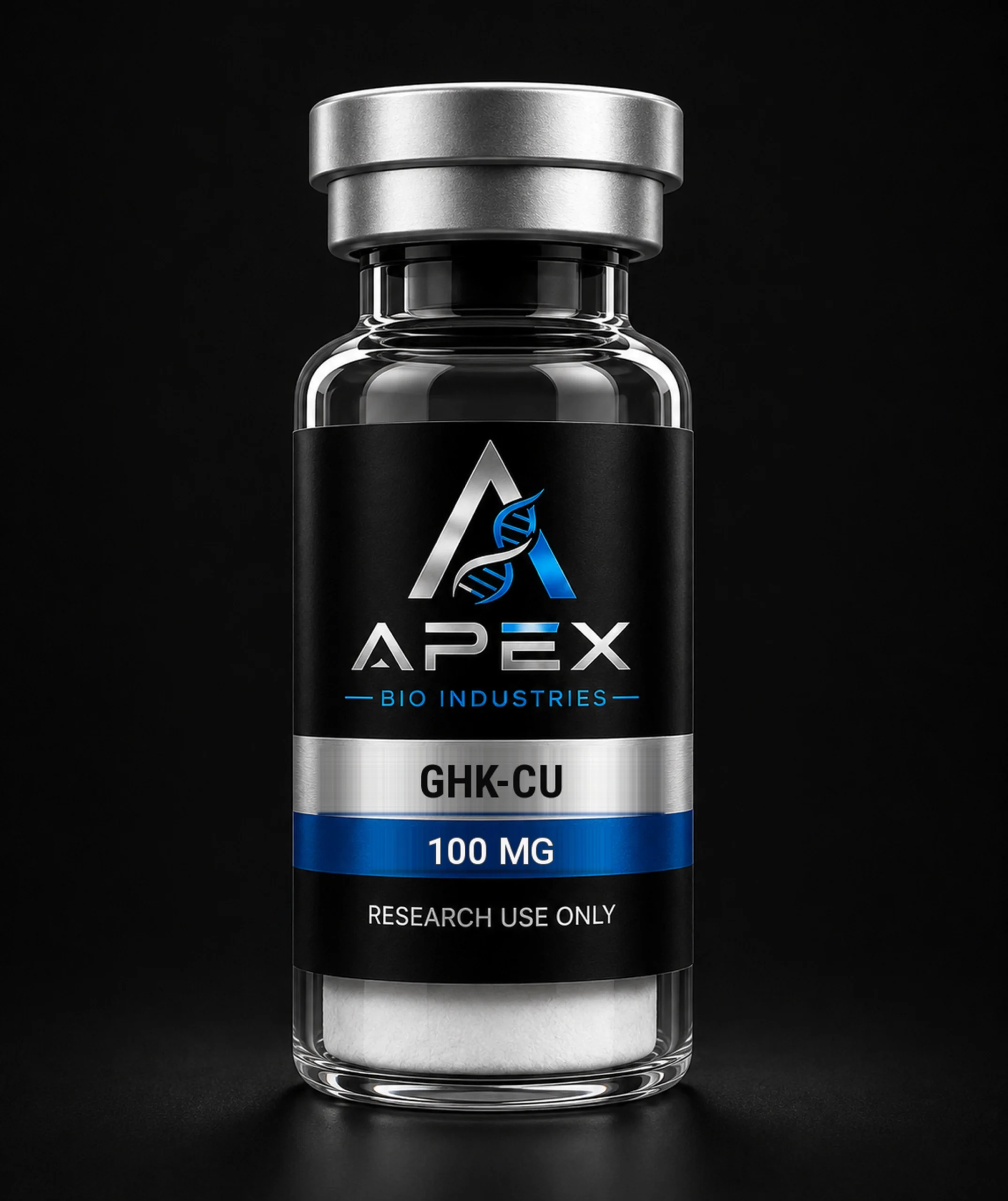 GHK-Cu 50 mg research peptide vial