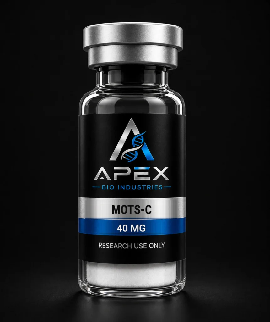 MOTS-C 10 mg research peptide vial