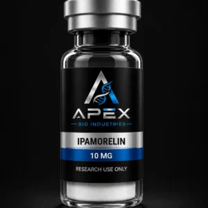 Apex Bio Industries Ipamorelin research peptide vial