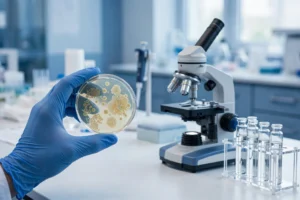 Antimicrobial peptides research — host-defense peptide laboratory study