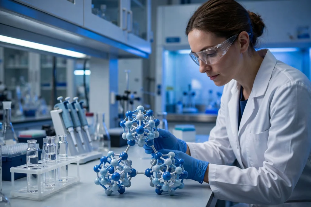 Retatrutide peptide research — triple agonist laboratory study